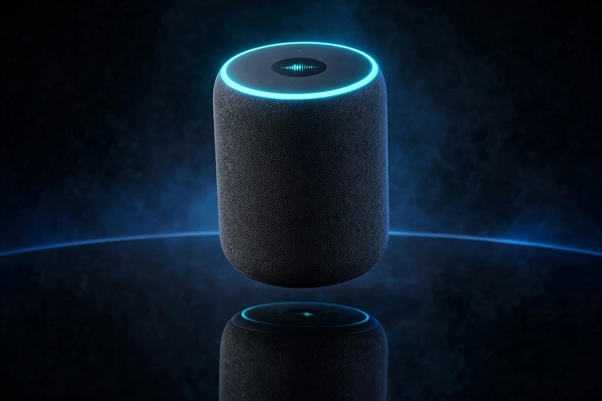 LibreVox AI speaker concept render